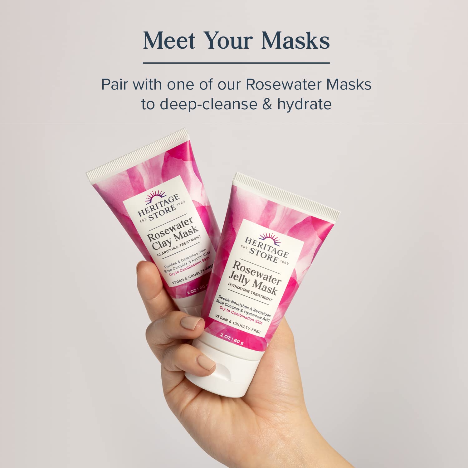 Thumbnail 4 de HERITAGE STORE Rosewater Hydrating Face Mist 12 oz 💧