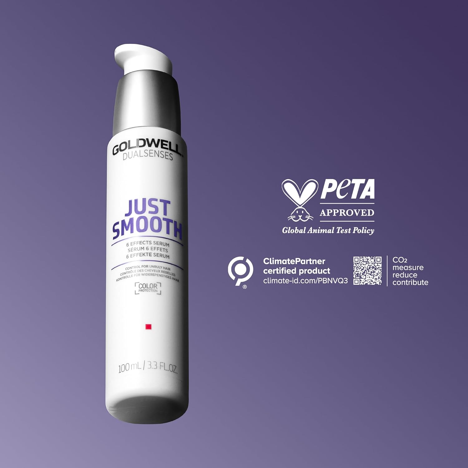 Thumbnail 1 de Goldwell Dualsenses Just Smooth 6 Effects Serum for Unruly & Frizzy Hair