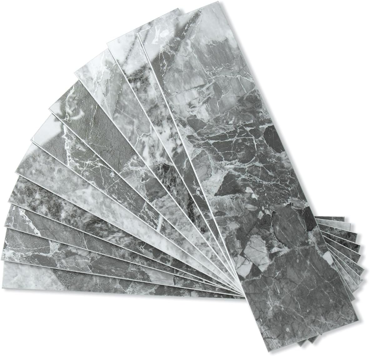 Detalle de AULIGET PVC peel-and-stick backsplash tiles