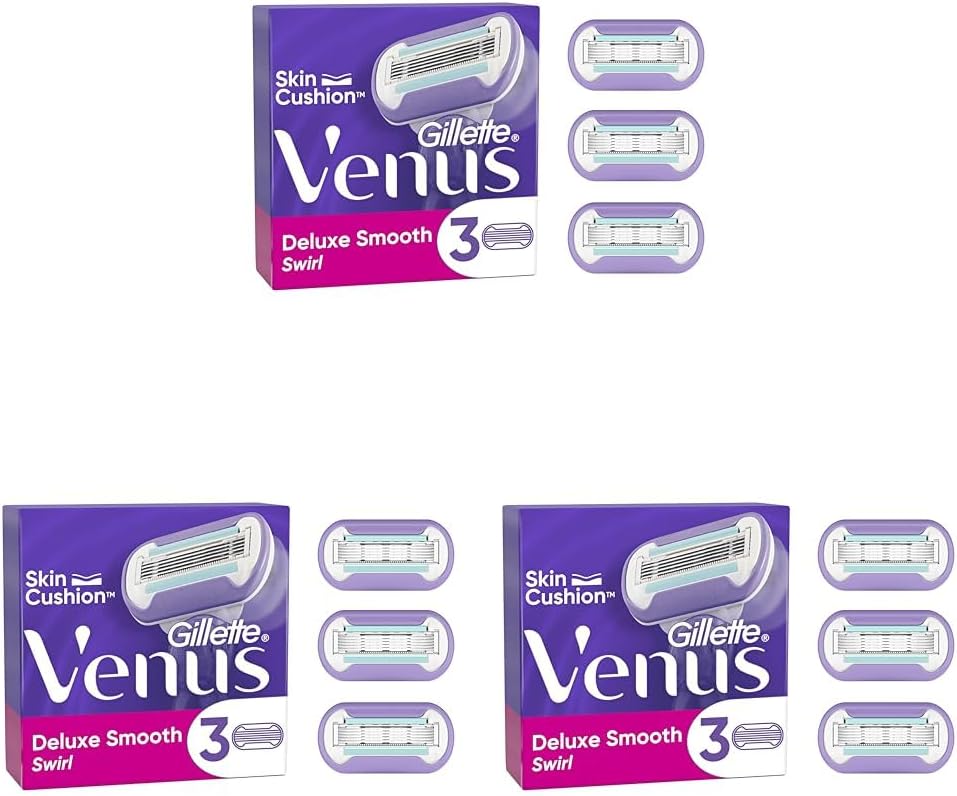 Detalle 2 de Gillette Venus Extra Smooth Swirl Razor 3-pack