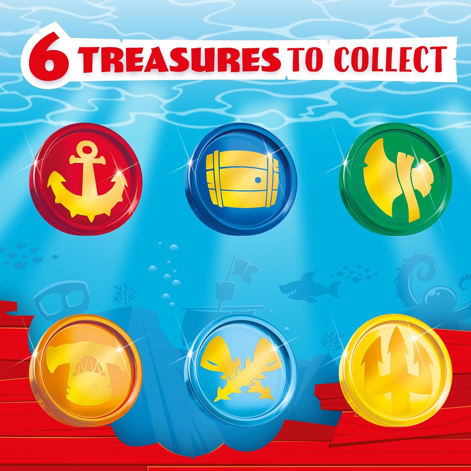 Thumbnail 6 de PIRATIX Seria Shark Treasure – łódź Sea Speeder z figurką i akcesoriami