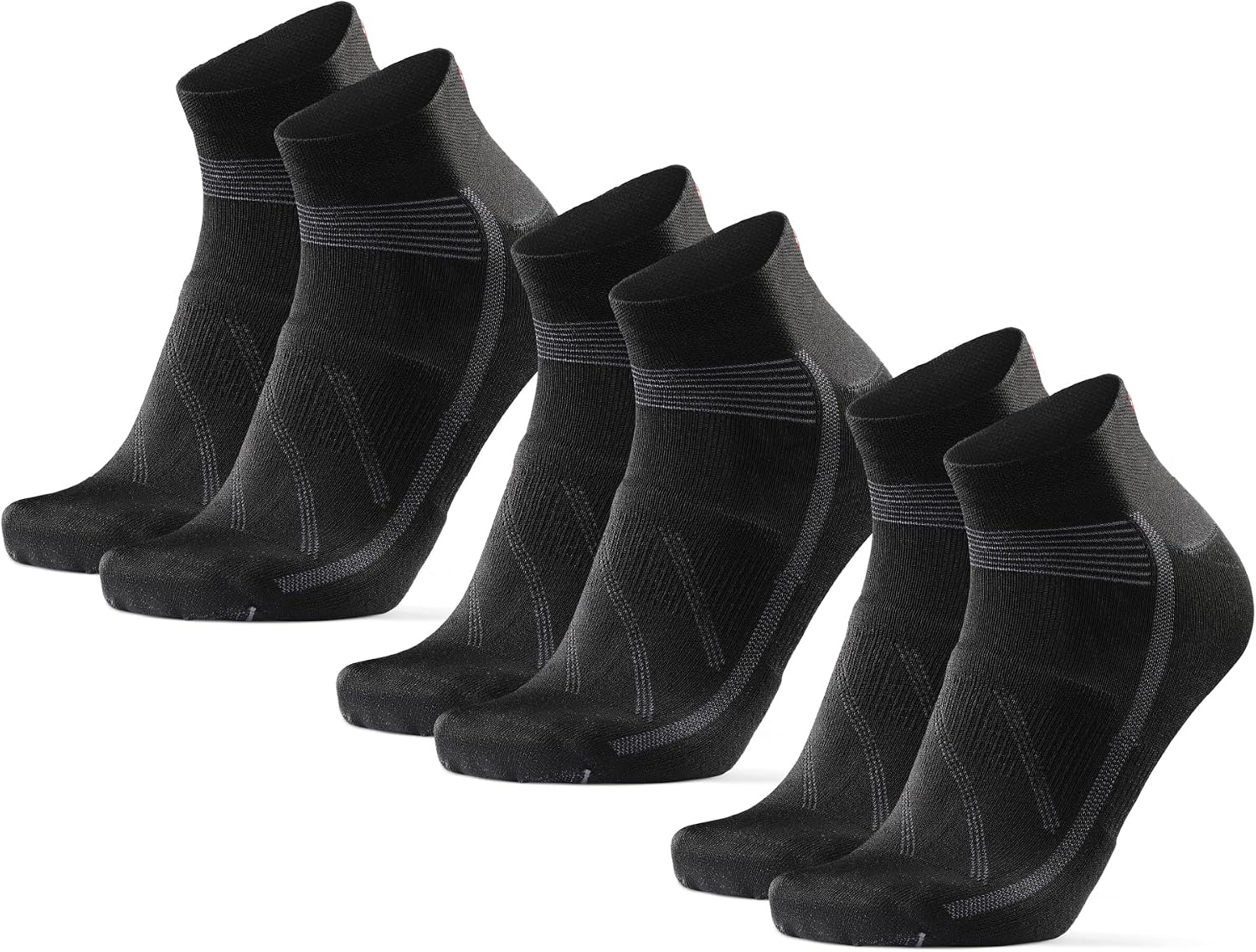 Thumbnail 4 de DANISH ENDURANCE Chaussettes courtes cyclisme 3 paires