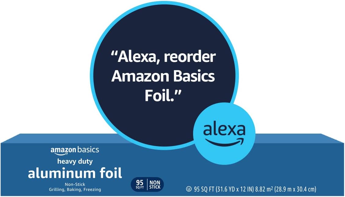 Thumbnail 6 de Amazon Basics Heavy Duty Non-Stick Aluminum Foil – 95 Sq Ft