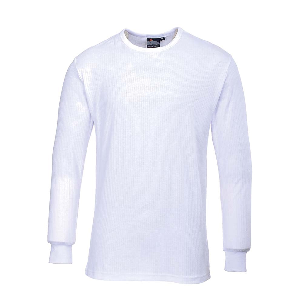 Thumbnail 3 de Portwest B123 Insulated Thermal T‑Shirt Long Sleeve Navy 4X‑Large