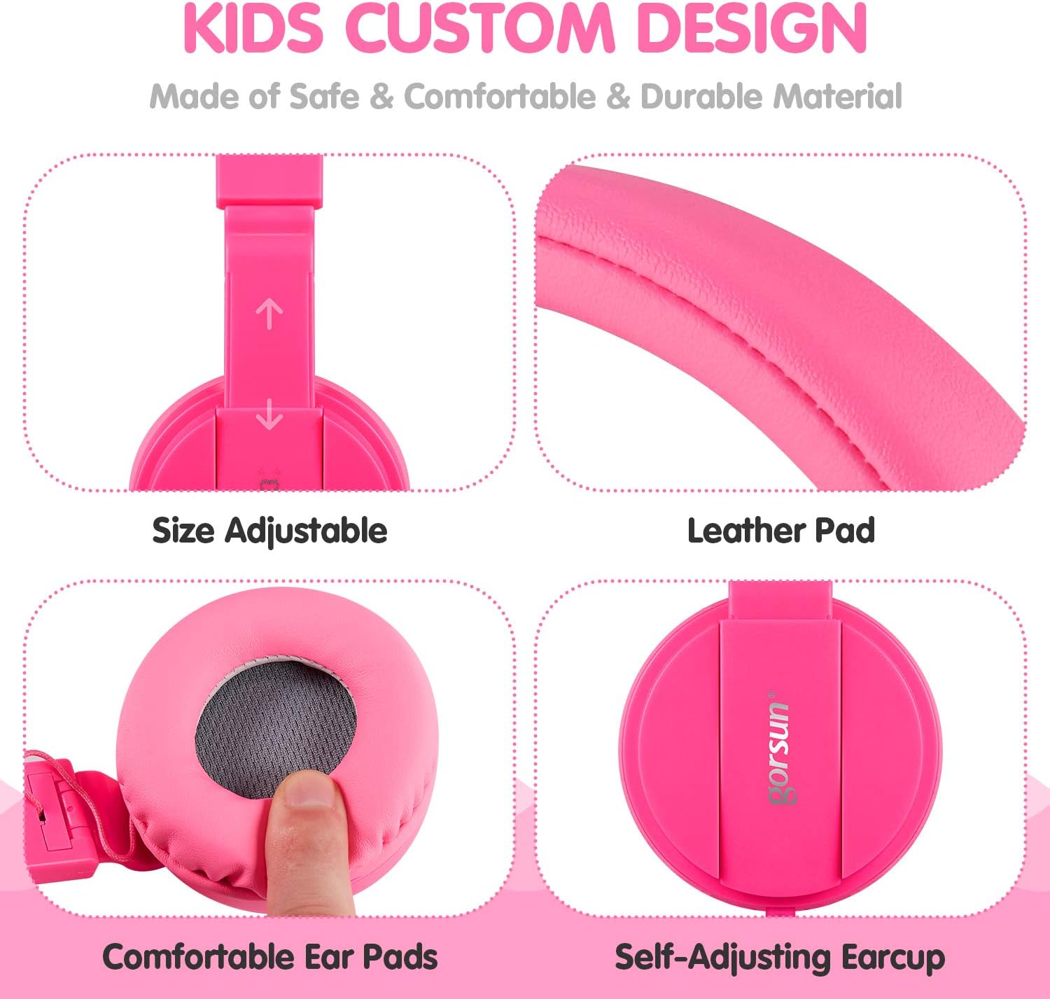 Detalle de ONTA Foldable Headphones with 40mm drivers