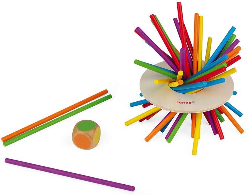 Thumbnail 2 de Janod - Jeu d'Adresse Crazy Sticks en Bois – Dès 3 Ans, J02695