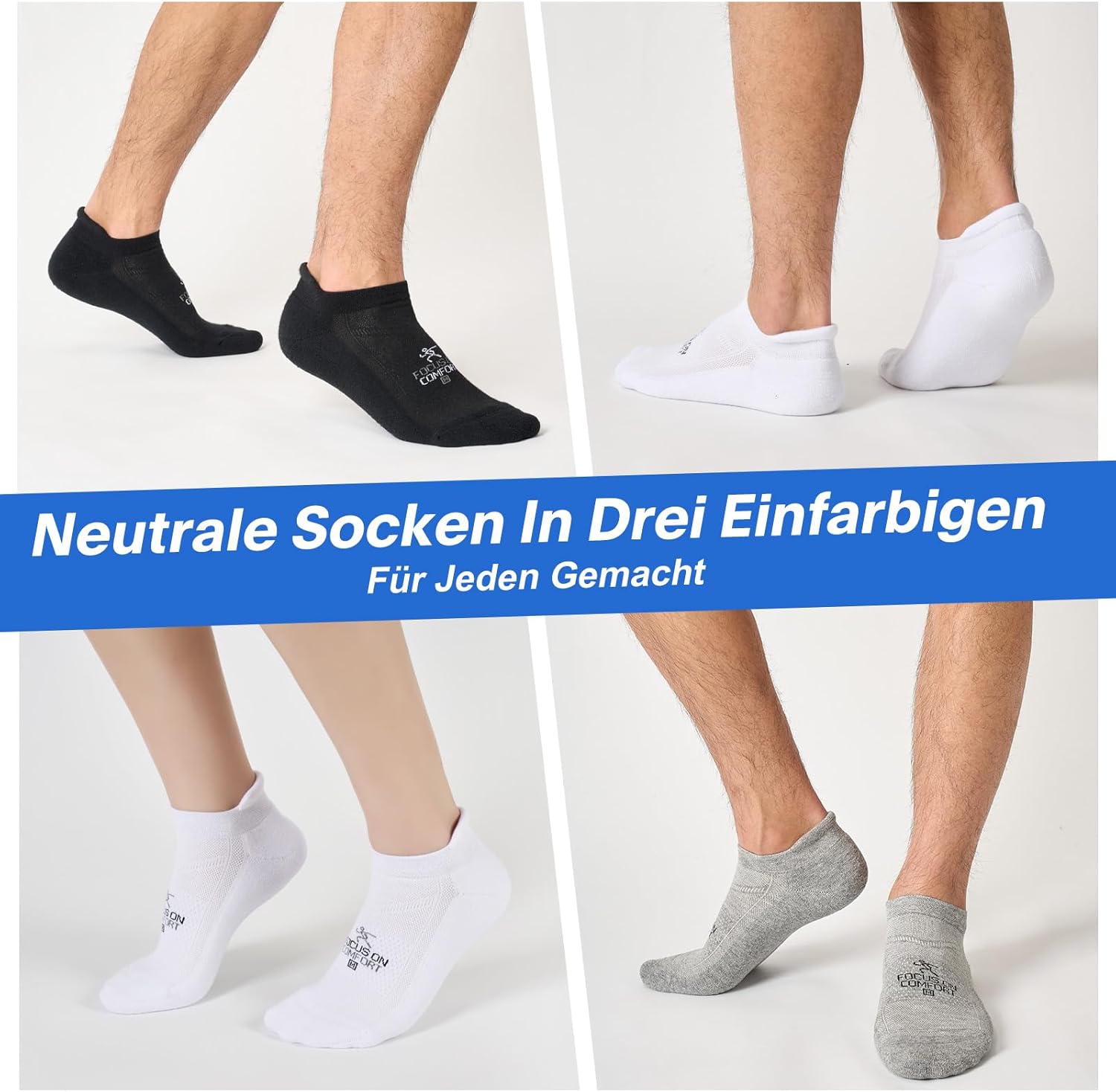 Thumbnail 6 de EconioSocken Coolmax Laufsocken Kurz (3/6 Paar) – atmungsaktive Sneaker-Socken gegen Blasen
