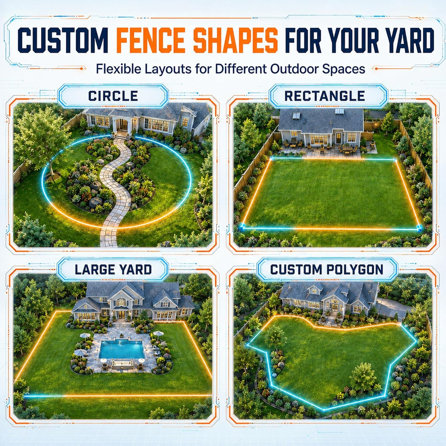 Detalle 1 de RPZ GPS Wireless Dog Fence and Training Collar with Free App, IP67 Design