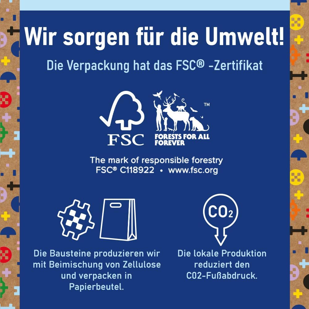 Thumbnail 6 de Connect Trefl Bausteine 2in1 Set Baumhaus/Windmühle – 255 Elemente mit Figur „Ava“