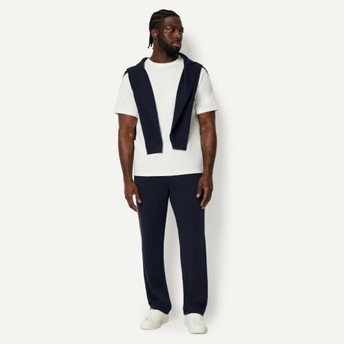 Thumbnail 4 de Amazon Essentials Men's Regular-Fit Soft Cotton Open-Hem Sweatpants, Navy (XS)