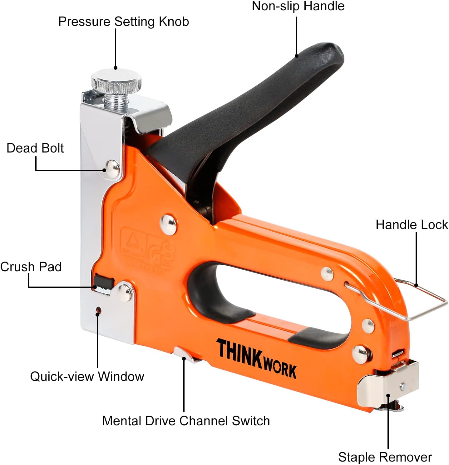 Thumbnail 5 de THINKWORK Staple Gun 900 staples for upholstery 🛠