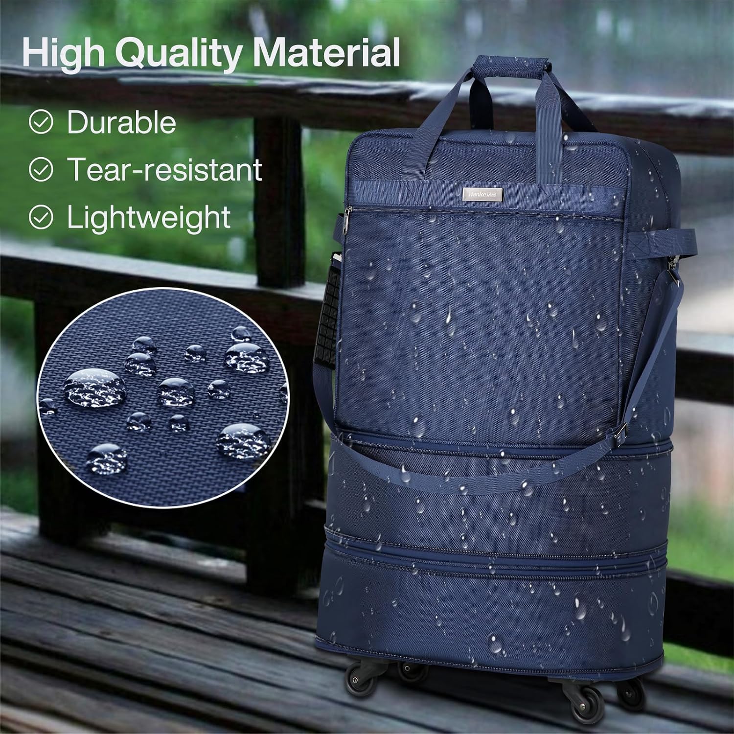 Detalle de Hanke Expandable Large Suitcase 28 inch 4 wheels
