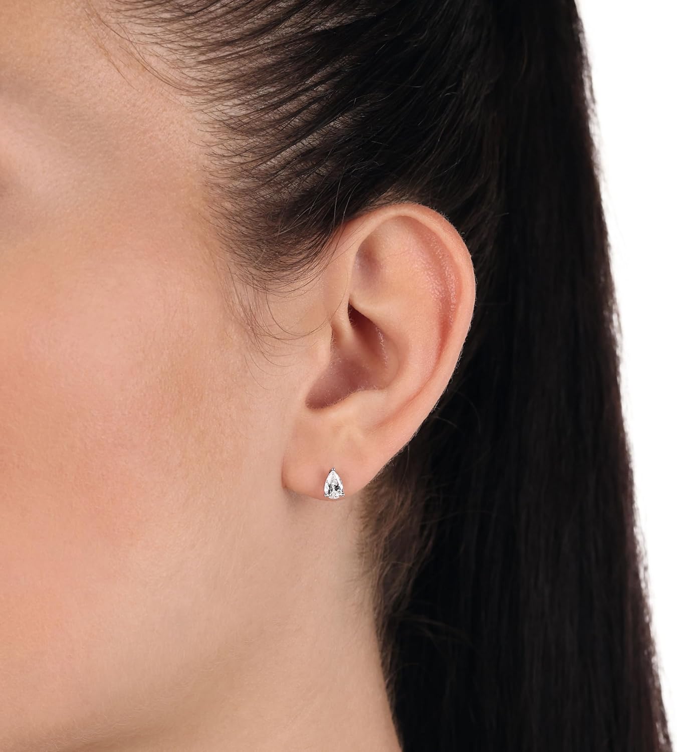 Thumbnail 3 de Amor Ohrstecker 925 Sterling Silber – Damen Ohrringe mit Zirkonia in Schmuck Geschenk Box
