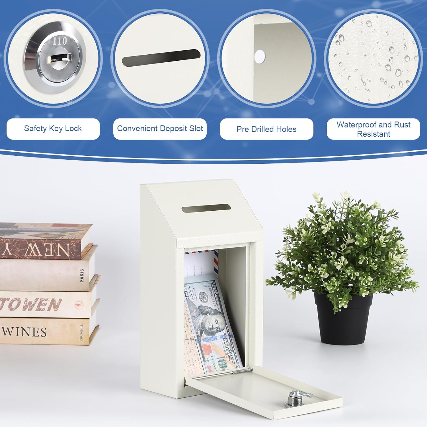 Detalle 1 de KYODOLED Metal Cash Box