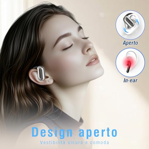 Detalle 2 de MAIJOFO AI Cuffie Traduzione Simultanea Bluetooth 6.1, 198 Lingue (Carbon Black)
