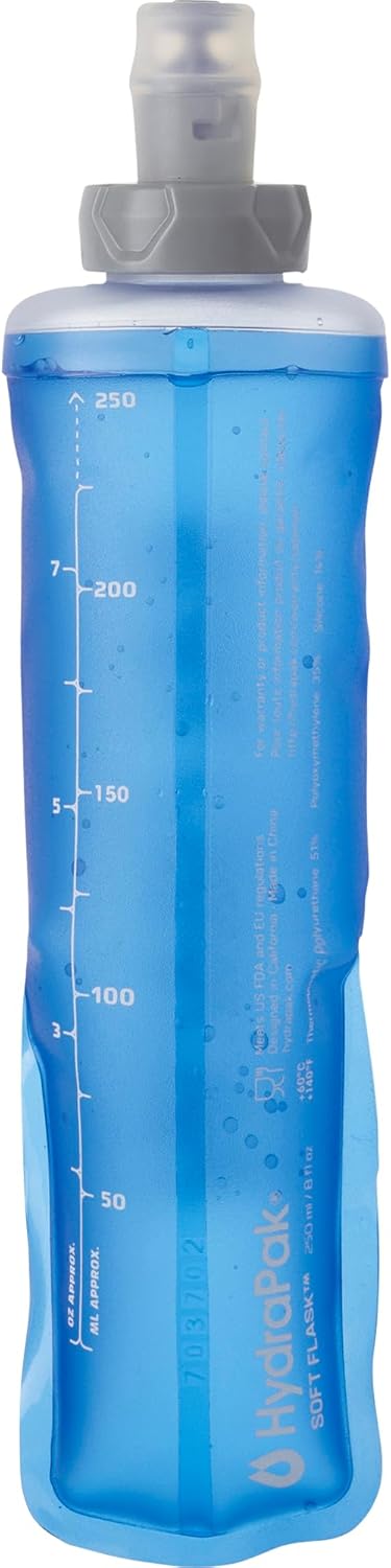 Thumbnail 1 de SALOMON Soft Flask 250 ml (8 oz) 28 – flexible Trinkflasche mit High-Flow-Ventil