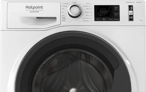 Detalle de Hotpoint NWB11489WMVAFR, lave-linge hublot 11 kg, 1400 tr/min, classe A