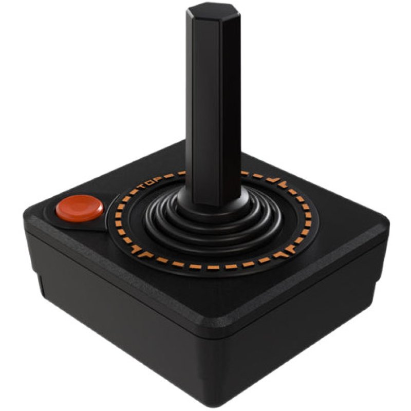 Detalle 2 de Atari THE400 Mini consola retro Atari 400 estilo medio con joystick CXStick y 25 juegos incluidos