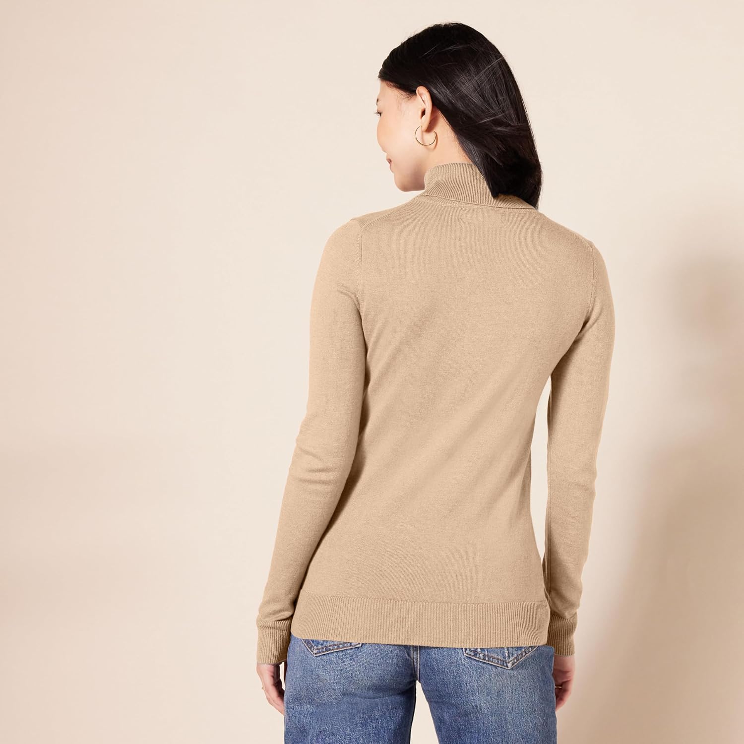 Thumbnail 1 de Amazon Essentials Damen Leichter Langärmeliger Rollkragenpullover – Klassischer Schnitt