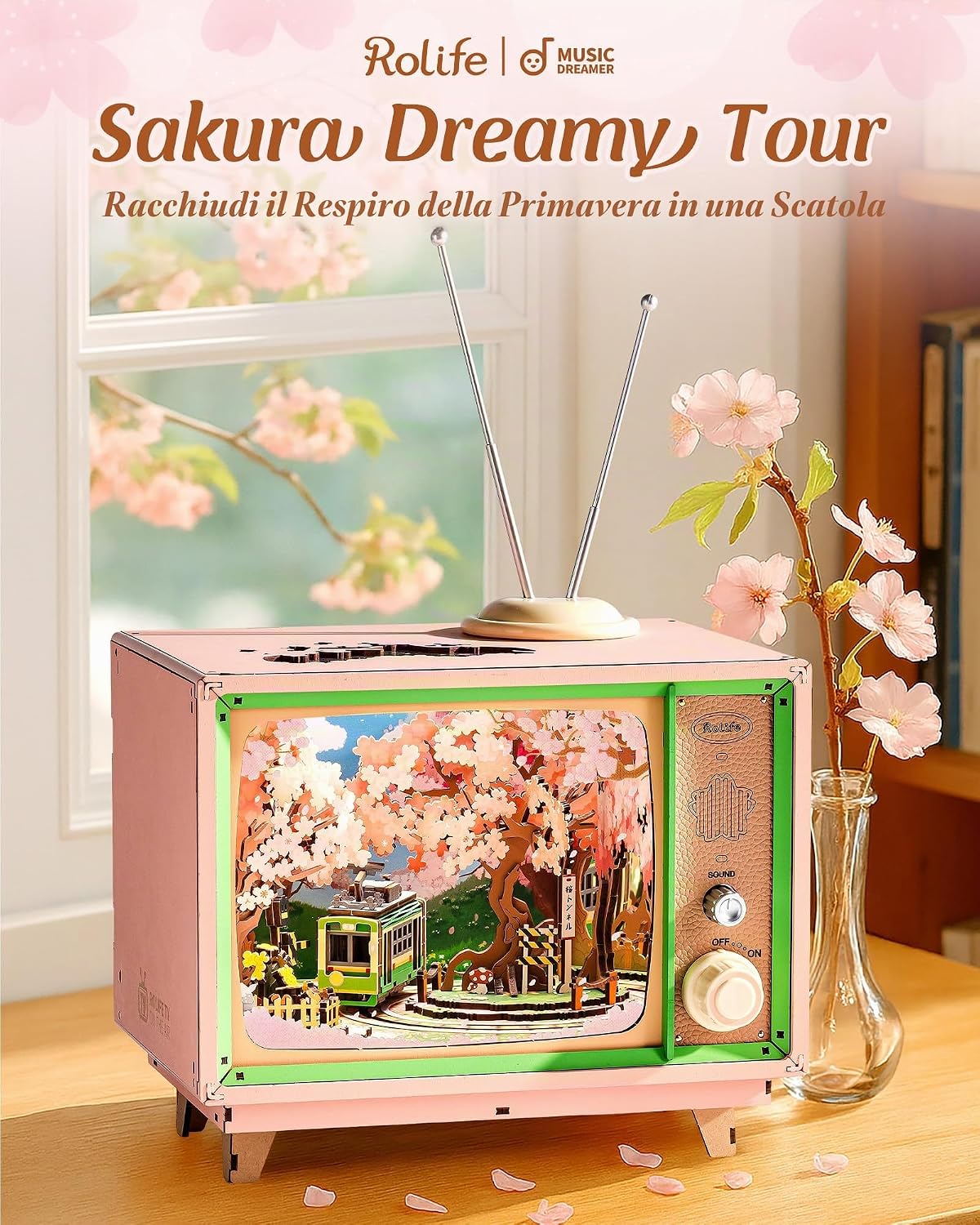 Thumbnail 6 de Rolife Viaggio da Sogno kit casa in miniatura carillon