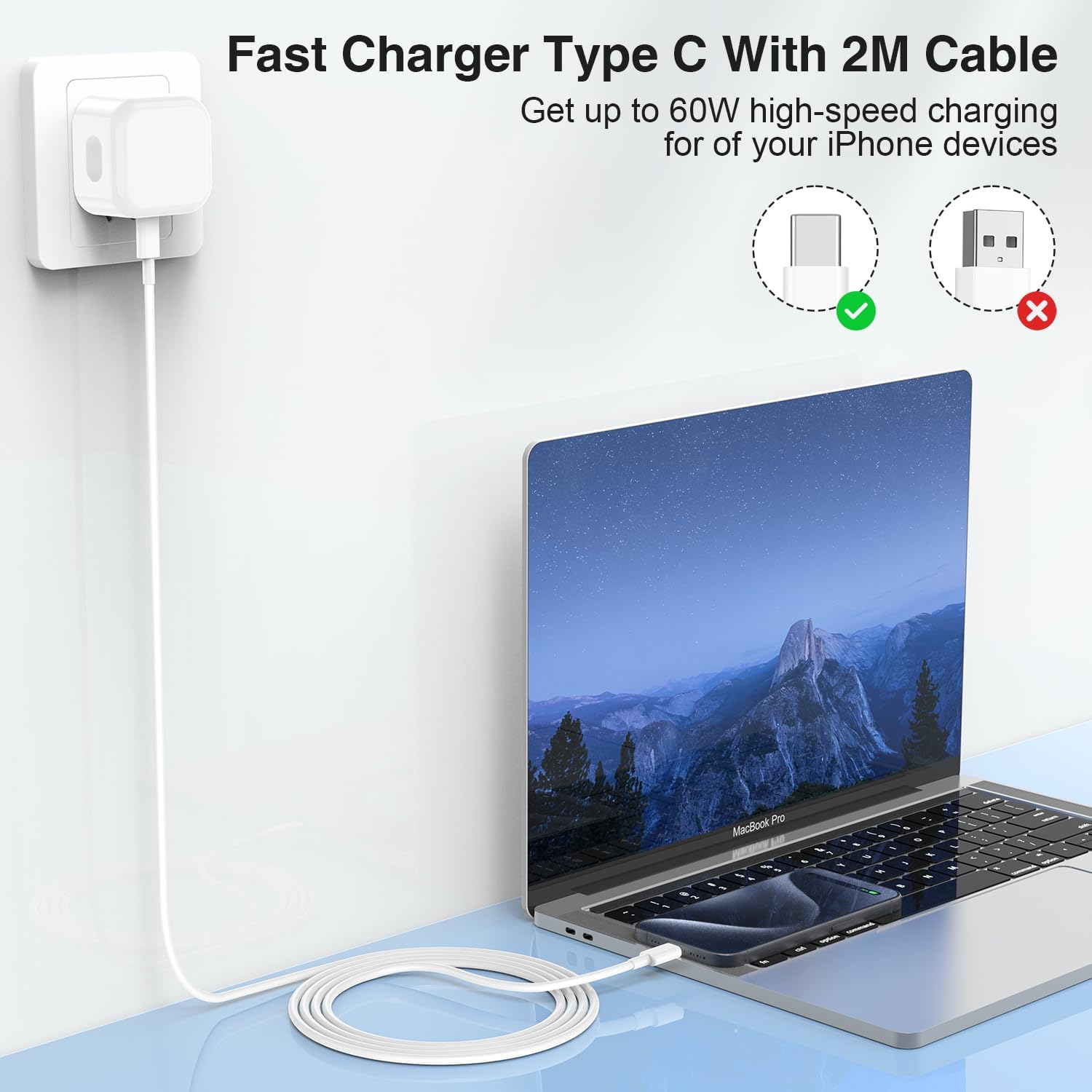 Thumbnail 3 de Apple iPhone 17 20W Fast Charger 2-pack