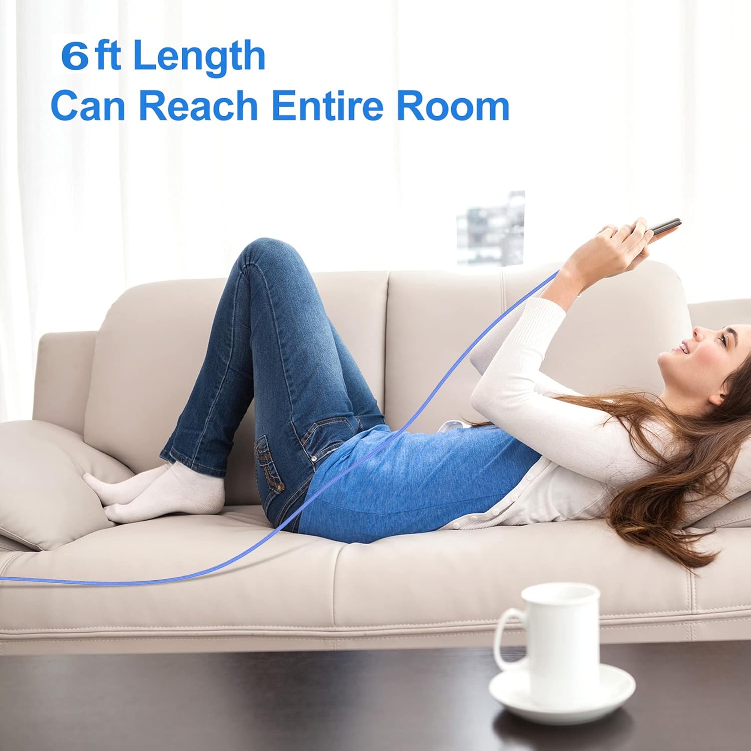 Thumbnail 6 de Durcord USB C Fast Charging Cable 6ft