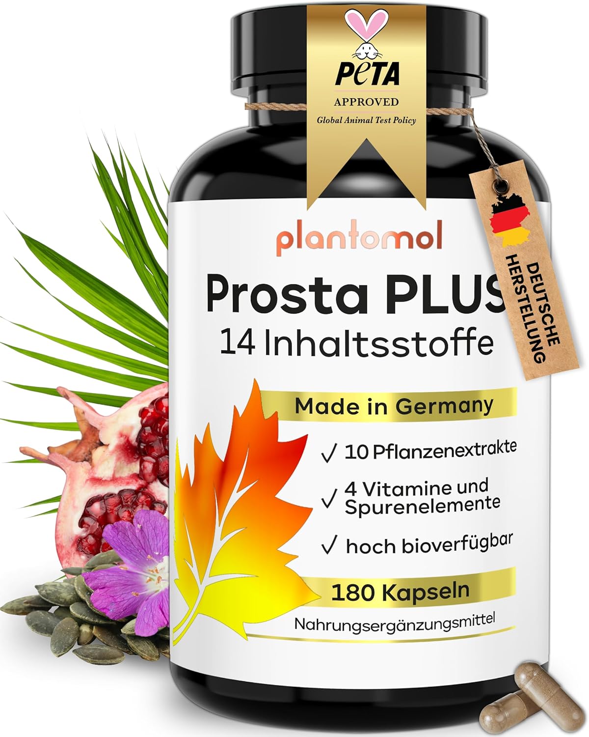 Detalle de PROSTA PLUS Prosta‑Kapseln 3‑Monate Vorrat 💊