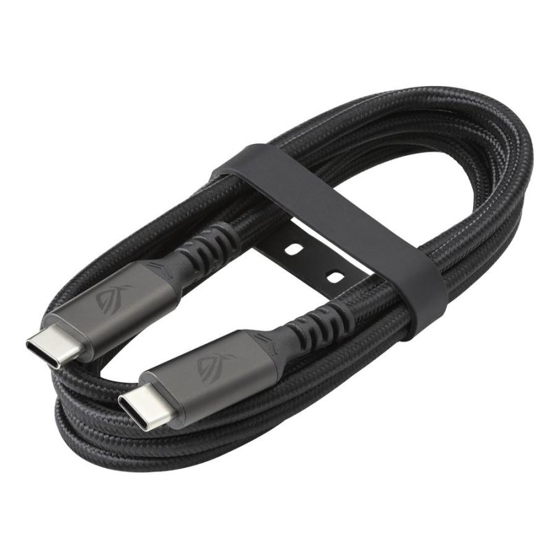Detalle 2 de Cable USB-C ROG 240 W 1,5 m – Negro (ASUS)