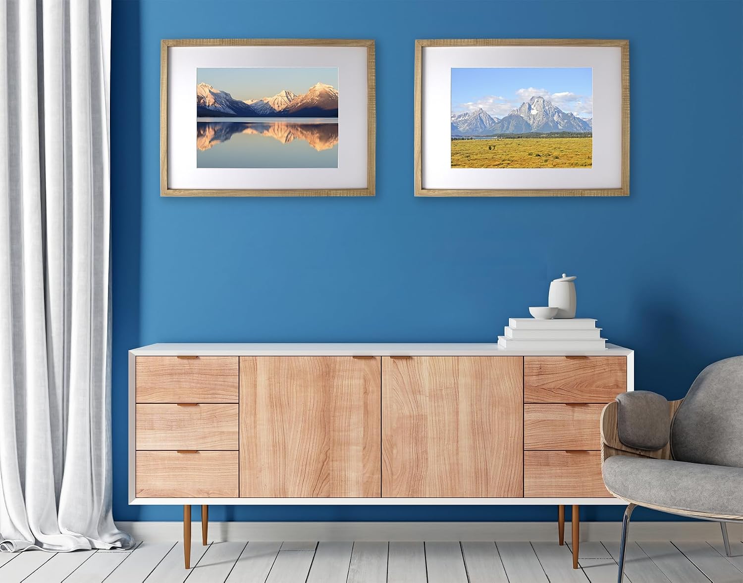 Thumbnail 5 de Natural Wood Effect A2 Frames