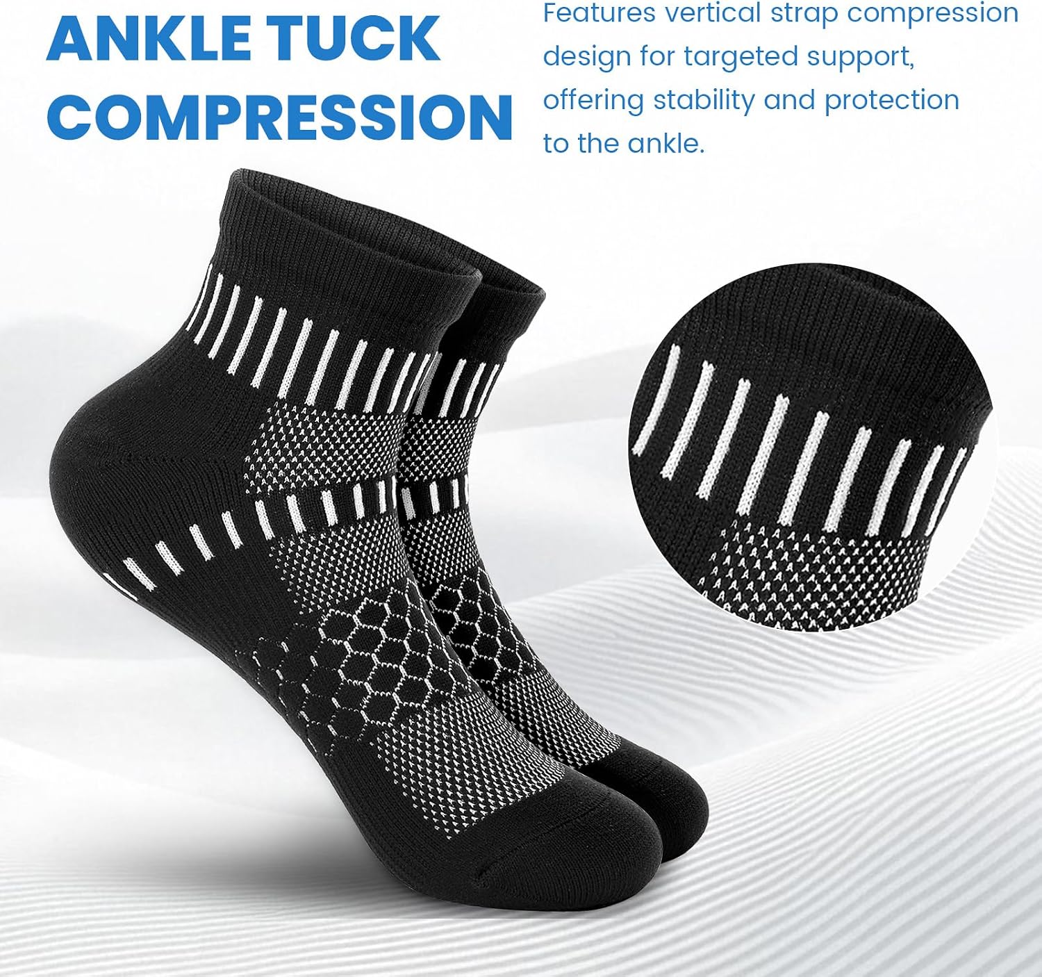 Detalle de IRAMY Ankle Compression Socks