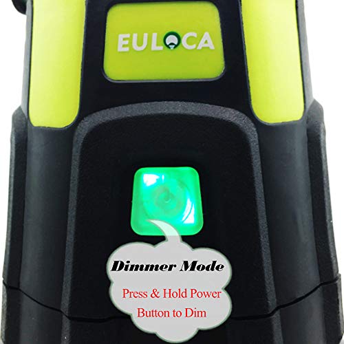 Detalle de EULOCA Lanterne LED rechargeable dimmable pour camping 🏕