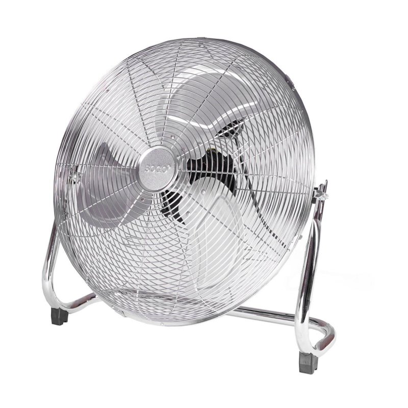 Detalle de Ventilador de suelo Sogo VEN-SS-21040 45 cm, 110 W, cromado – uso industrial