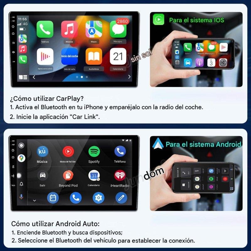 Thumbnail 2 de Junsun sistema multimedia para coche de 9 pulgadas
