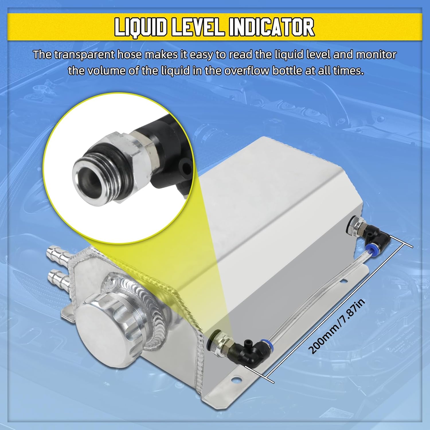 Detalle de LUTIFIX coolant overflow tank 2L expansion