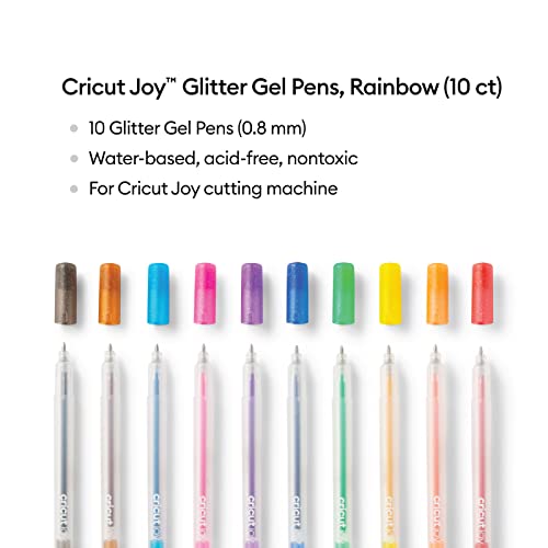 Thumbnail 2 de Cricut 10CT Glitter Gel Pen Set 0,8 mm 🎨