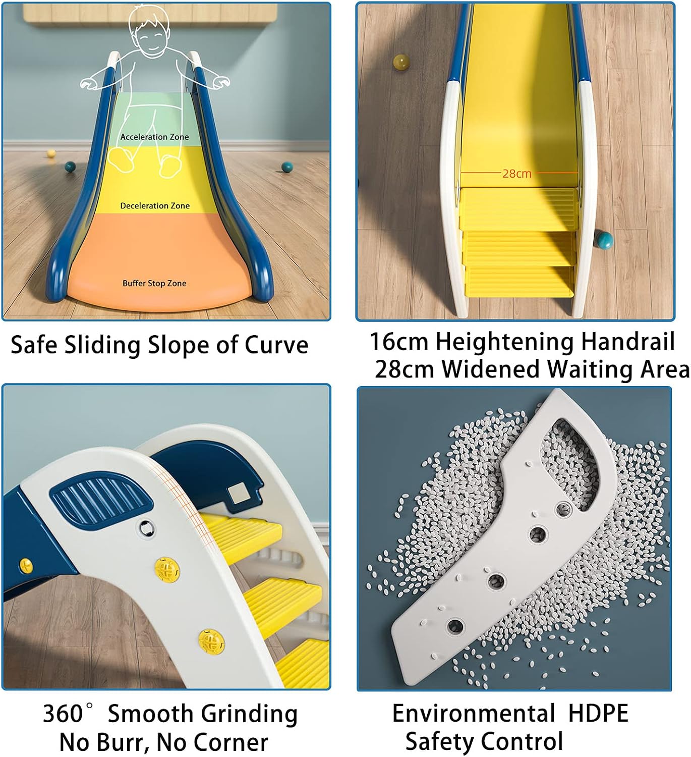 Detalle de EAQ Toddler Slide and Swing Set