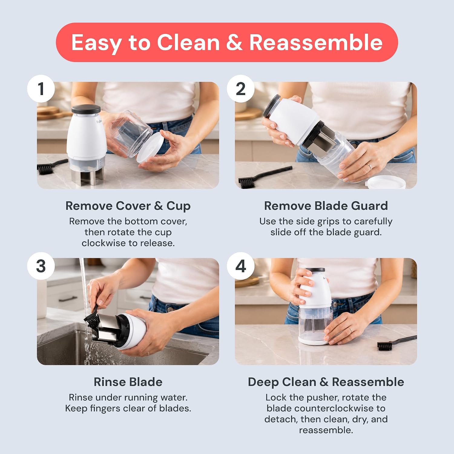Thumbnail 5 de Fullstar Manual Vegetable Chopper with 1-Cup Container