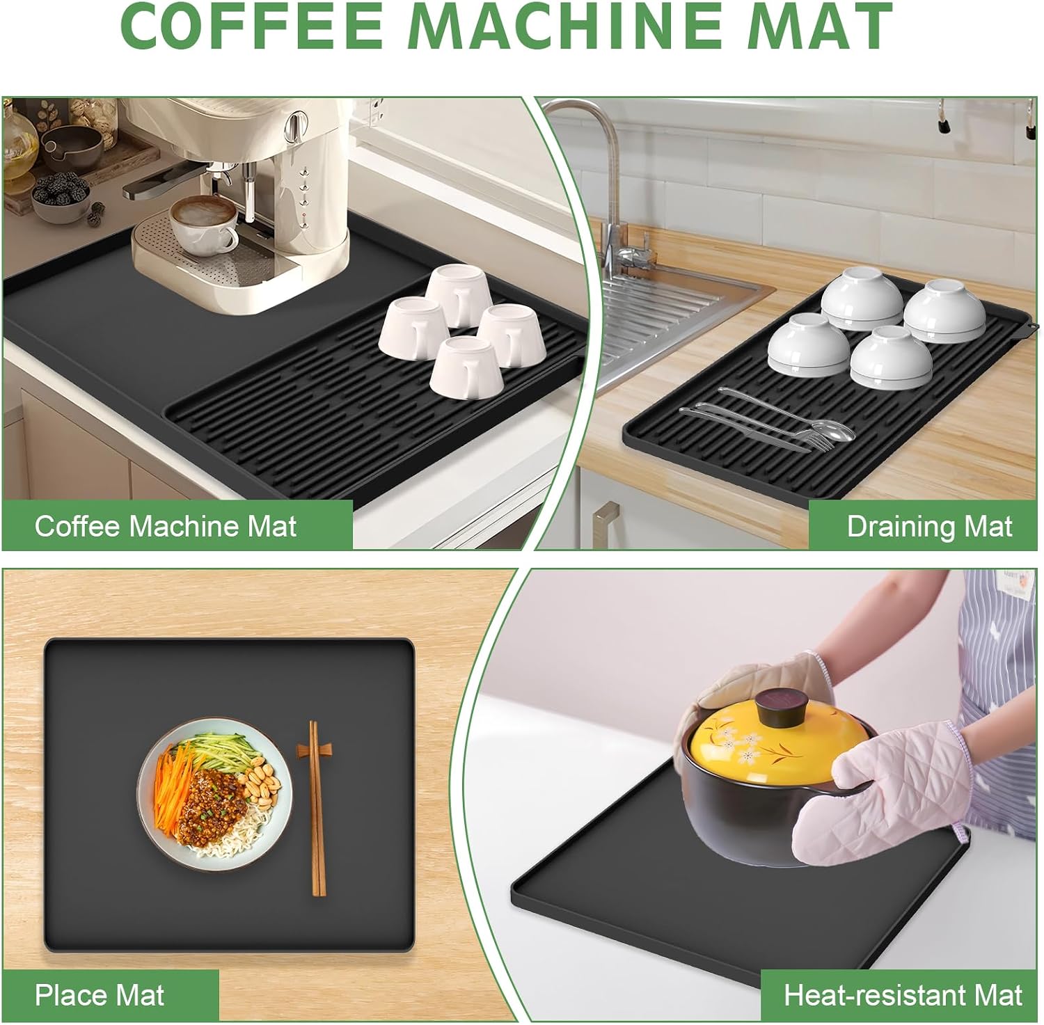 Thumbnail 6 de Silicone Coffee Mat 16" x 16