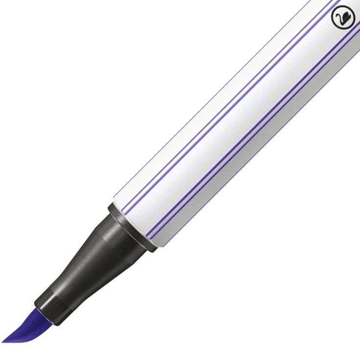 Detalle 2 de Stabilo Pen 68 brush - Pennarello premium con punta a pennello (ARTY) 30 colori assortiti