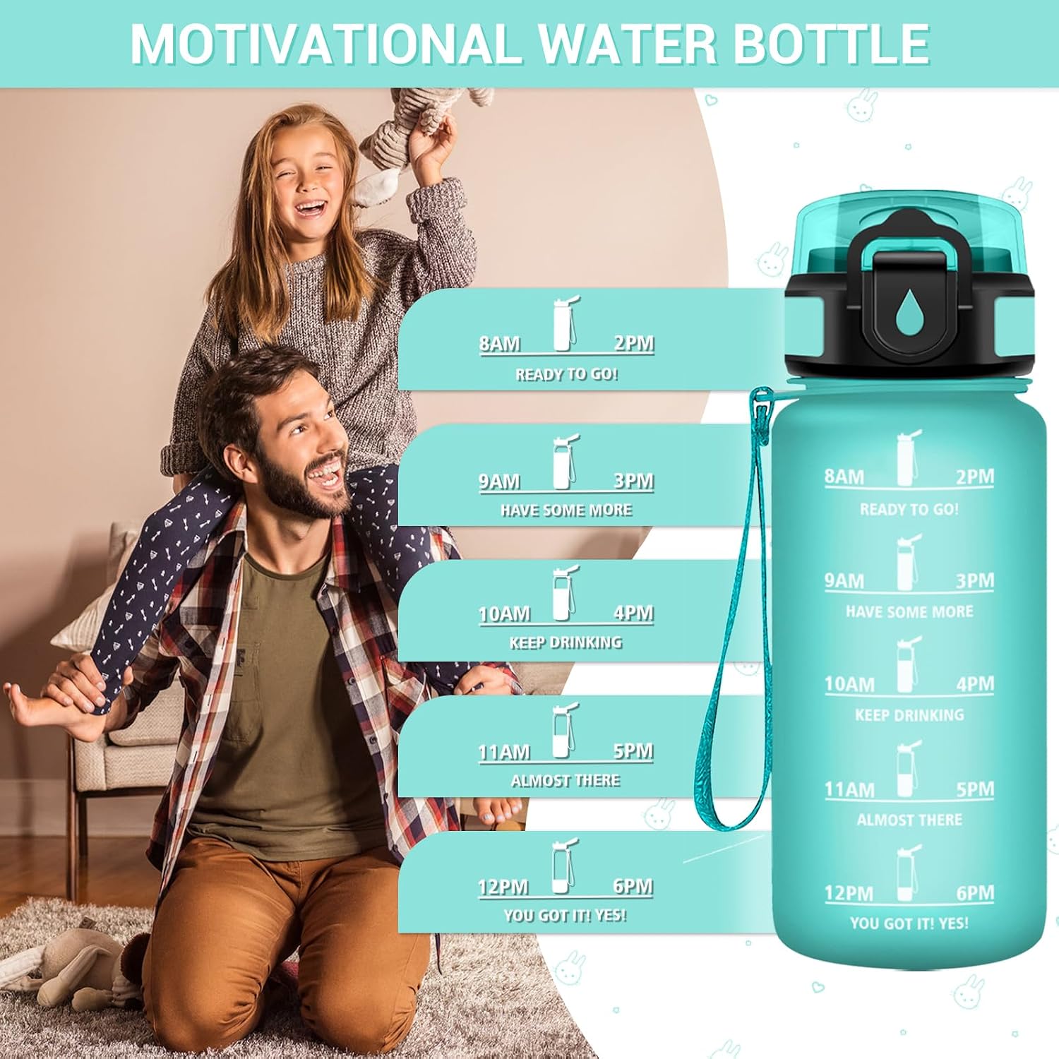 Detalle 2 de KollyKolla Gourde 500ml motivation