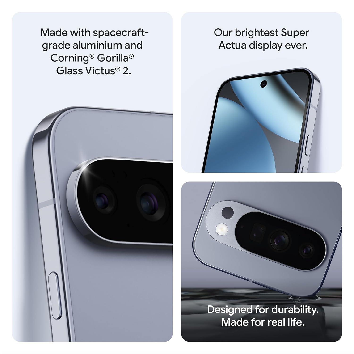 Thumbnail 4 de Google Pixel 10 Pro Unlocked Android Smartphone with Gemini, 128GB (Porcelain)