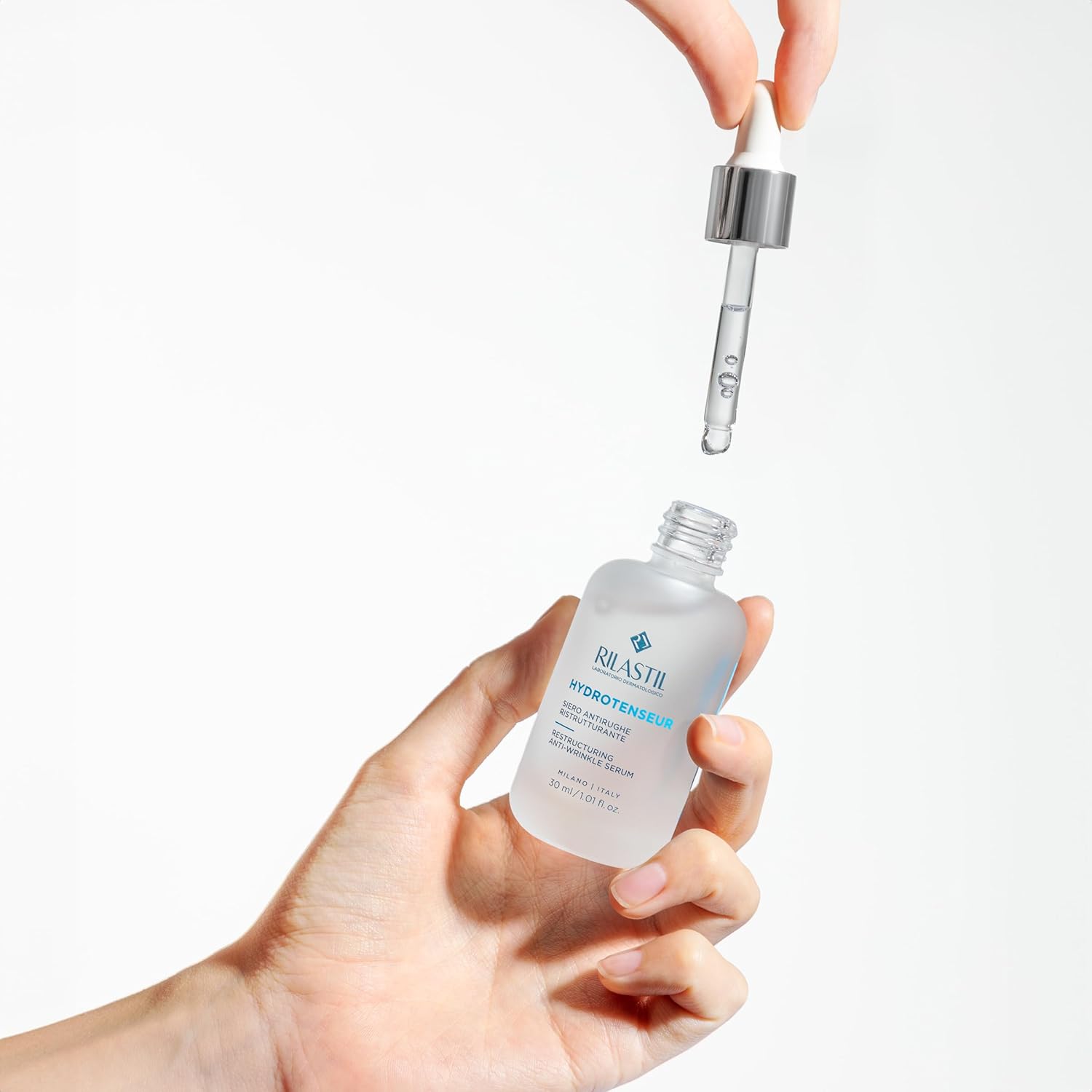 Thumbnail 2 de Rilastil Hydrotenseur Siero Antirughe Ristrutturante con Acido Ialuronico, texture setosa, 30 ml