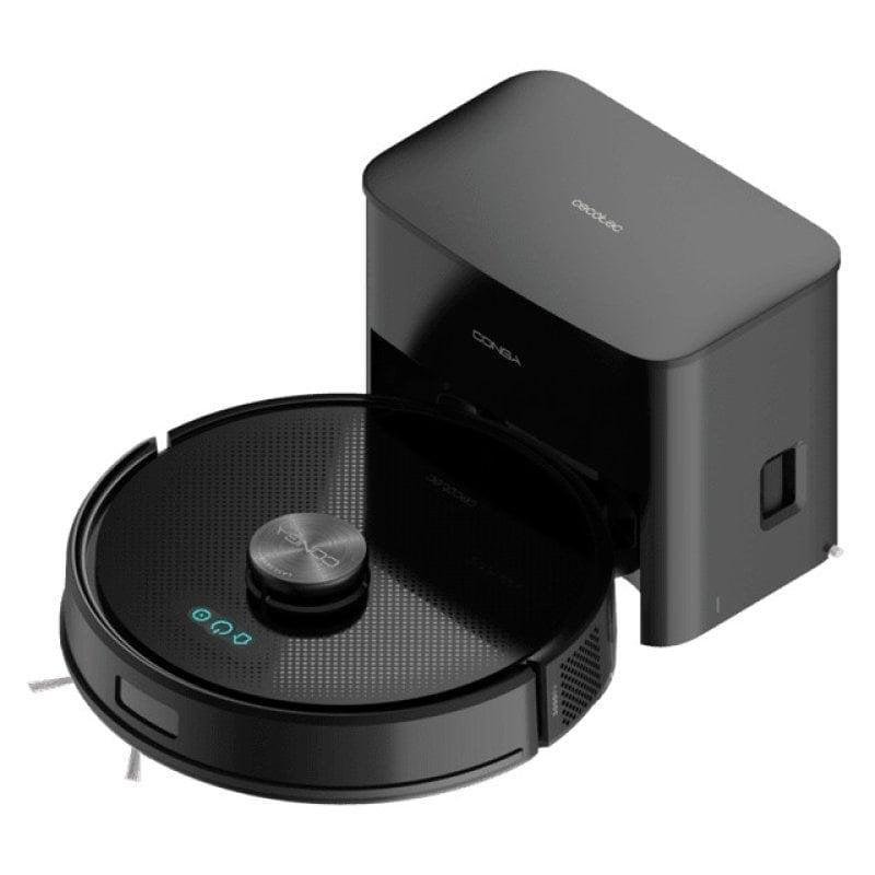 Detalle 2 de Robot Aspirador Cecotec Conga Y50 con Navegación Láser, 5000 Pa, Base Autovaciado y WiFi