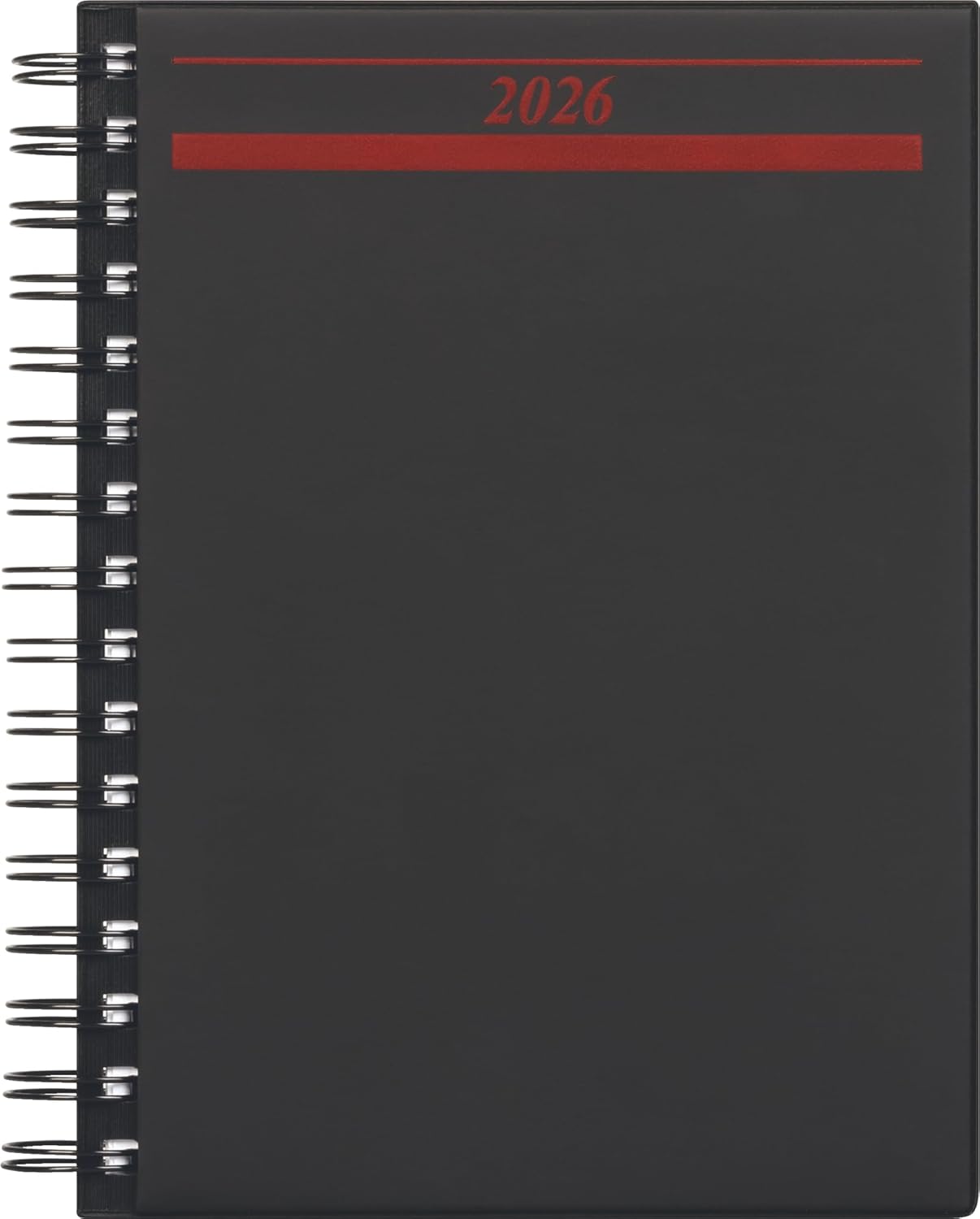 Detalle de rido/idé Buchkalender Mod. Timing 1 2026 (A5) – schwarz