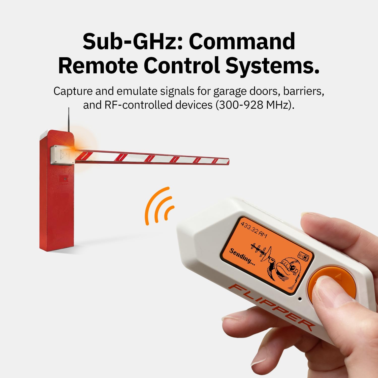 Thumbnail 2 de Flipper Zero portable multi-tool device (white) – open-source, RFID/NFC, IR remote and wireless signal explorer