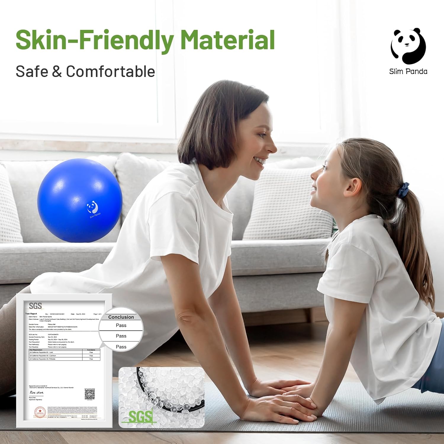 Thumbnail 2 de Gymnastikball 23 cm Slim Panda Pilates Ball