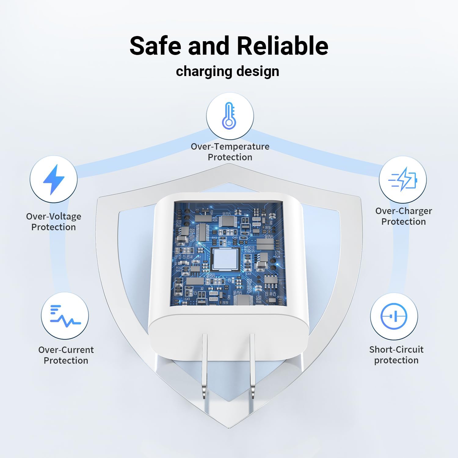 Thumbnail 2 de Essri Phone Charger 20W PD 10 ft USB‑C cable pack