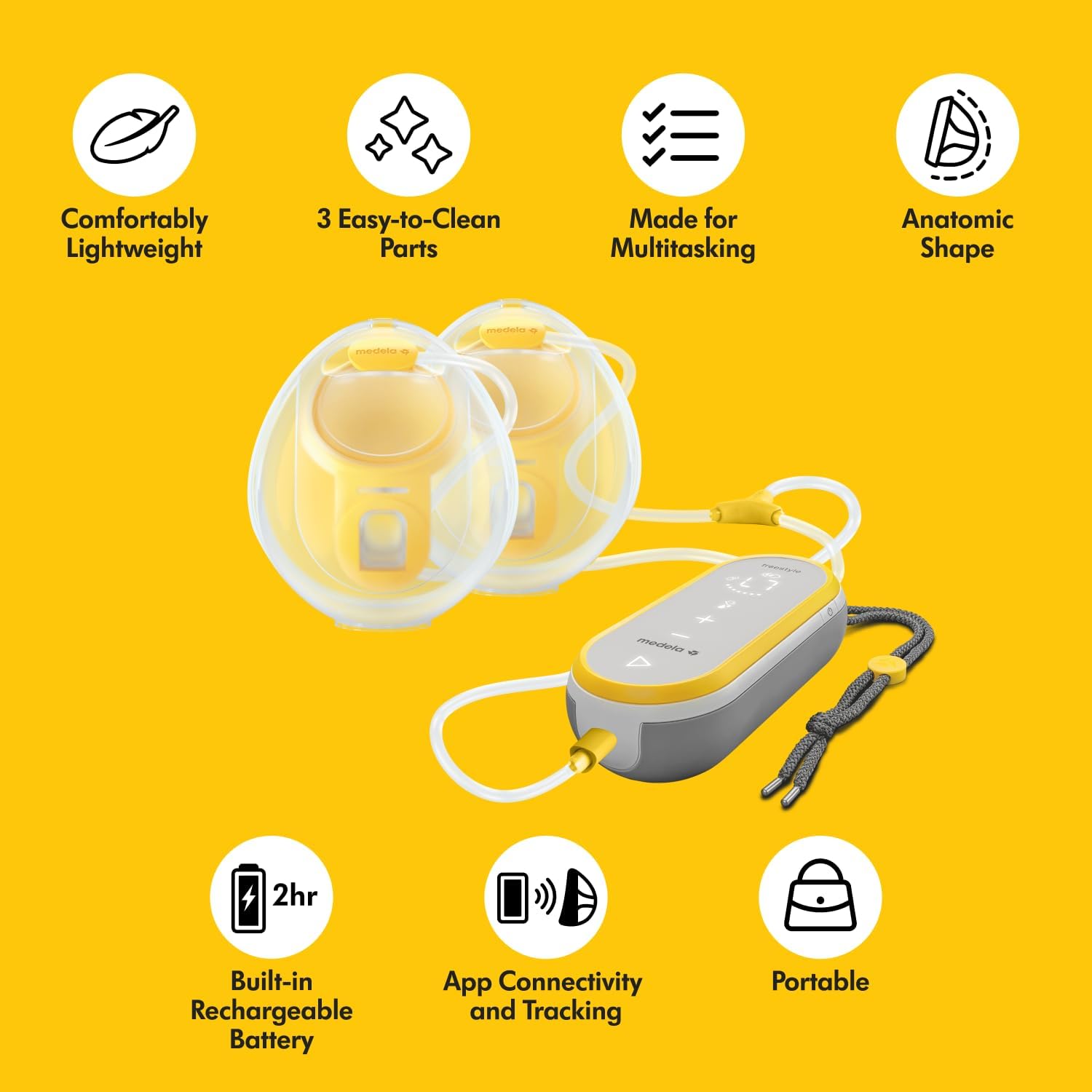 Detalle de Medela Freestyle hands-free breast pump 76 g