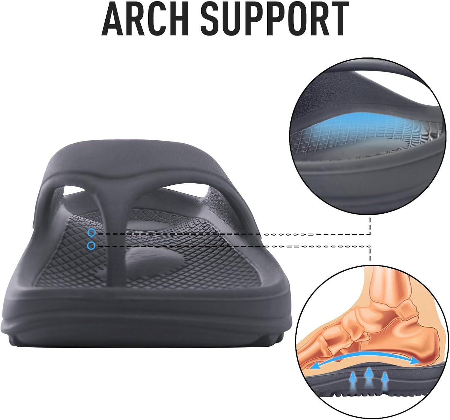 Detalle 2 de shevalues Orthotic Sandals 1.6'' 👡