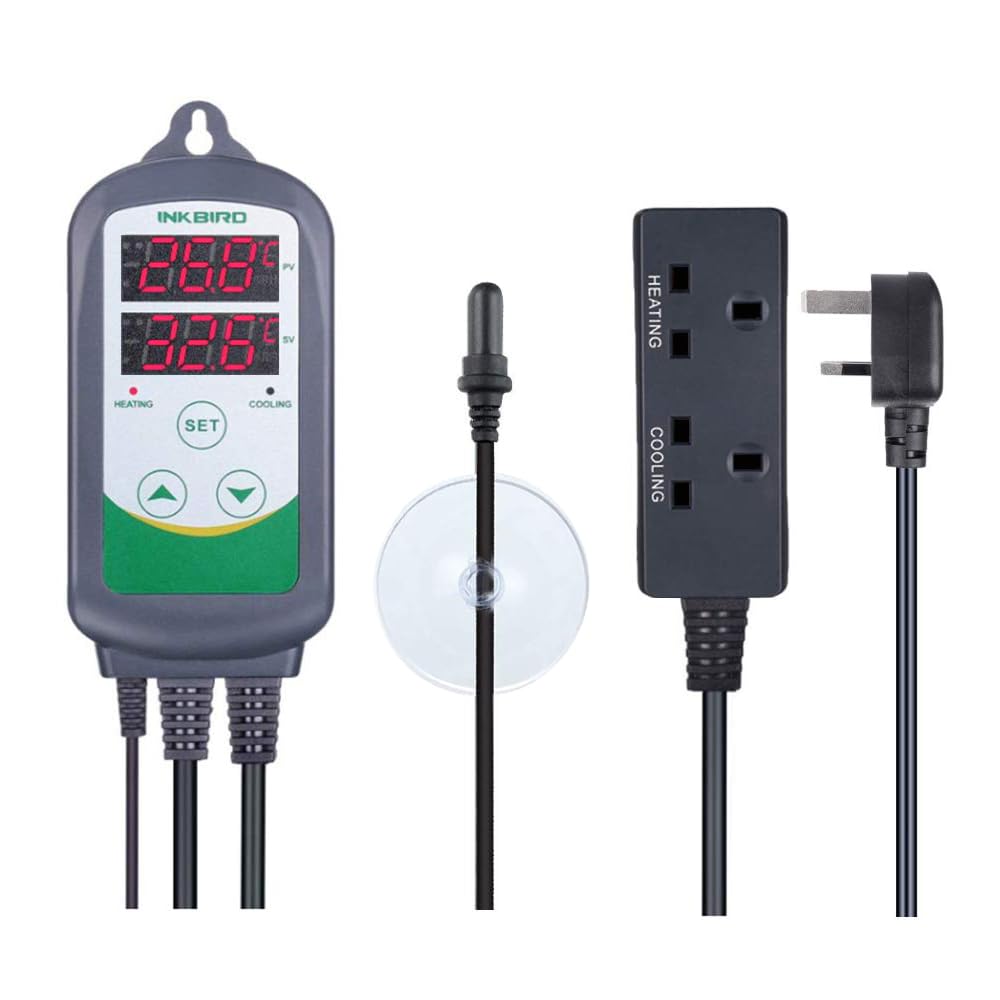Detalle 2 de Inkbird ITC-308S Aquarium Thermostat: Dual Heating & Cooling Temperature Controller